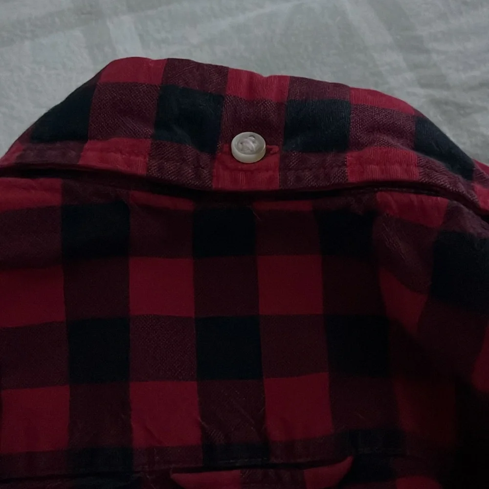 J crew oxford buffalo plaid size L slim plaid long sleeve shirt